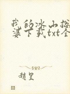 我的冰山总裁老婆下载txt全文