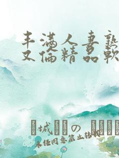 丰满人妻熟妇乱又伦精品软件