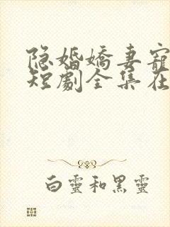 隐婚娇妻宠上天短剧全集在线观看