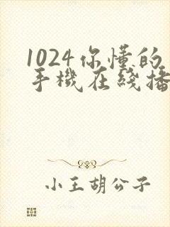 1024你懂的手机在线播放