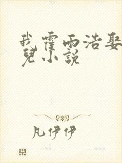我霍雨浩娶王秋儿小说