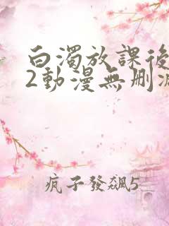 白浊放课后1～2动漫无删减