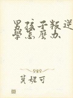 男孩子叛逆期厌学怎么办