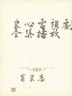 良心电视剧免费全集播放