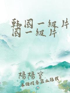 韩国一级片,韩国一级片