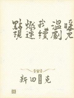 点燃我温暖你电视连续剧免费观看