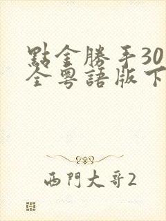 点金胜手30集全粤语版下载