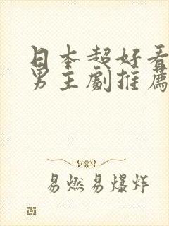 日本超好看的双男主剧推荐