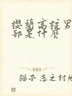 樱兰高校男公关部是什么