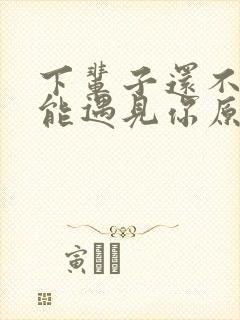 下辈子还不一定能遇见你原唱