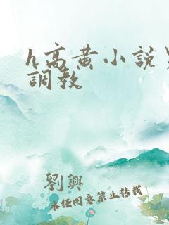 h高黄小说男男调教