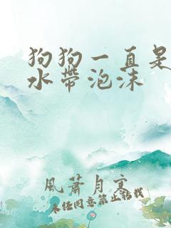 狗狗一直是吐黄水带泡沫