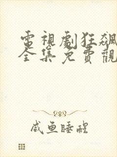 电视剧狂飙风暴全集免费观看高清