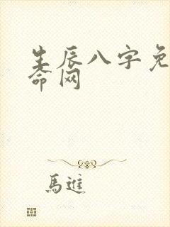 生辰八字免费算命网