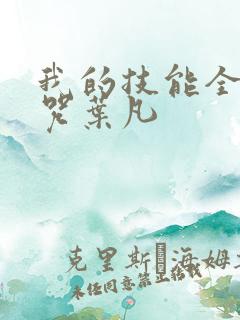 我的技能全是禁咒叶凡