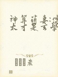 神算萌妻:傅太太才是玄学真大佬 易小升