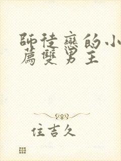 师徒恋的小说推荐双男主