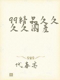 99精品久久久久久国产