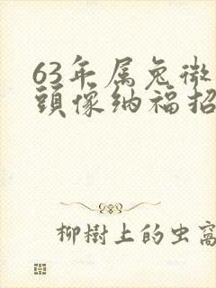 63年属兔微信头像纳福招财2020头像