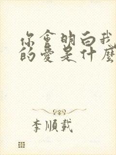 你会明白我给你的爱是什么歌