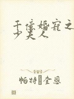 千亿婚宠之豪门少夫人