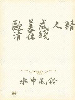 欧美成人精品高清在线