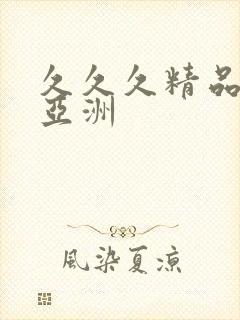 久久久精品av亚洲