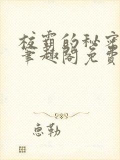 校霸的秘密小说笔趣阁免费阅读