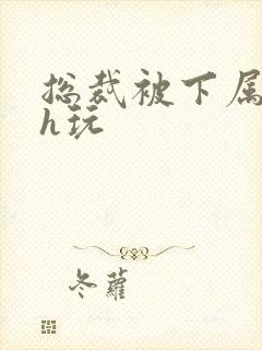 总裁被下属调教h玩