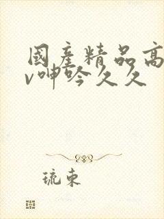 国产精品高潮av呻吟久久