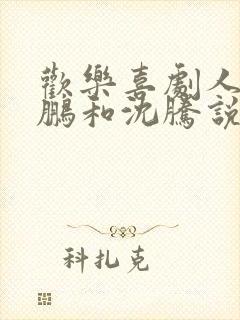 欢乐喜剧人岳云鹏和沈腾说相声