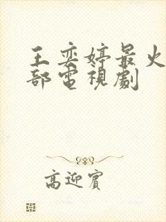 王奕婷最火的5部电视剧