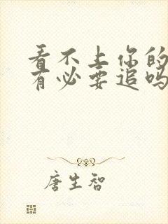 看不上你的女生有必要追吗