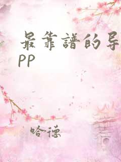 最靠谱的导航app