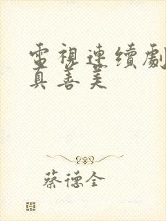 电视连续剧爱情真善美