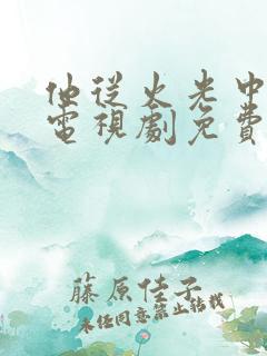 他从火光中走来电视剧免费