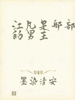 江凡是哪部小说的男主