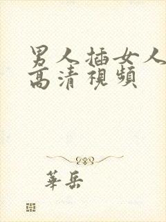 男人插女人下面高清视频