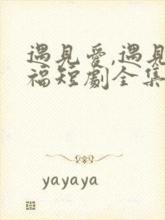 遇见爱,遇见幸福短剧全集