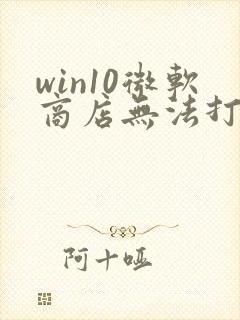 win10微软商店无法打开