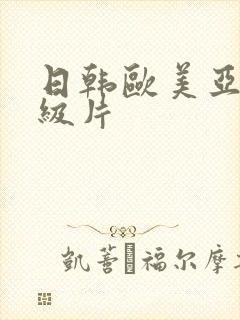 日韩欧美亚洲一级片