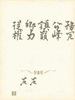 从乡镇公务员到权力巅峰完本txt下载