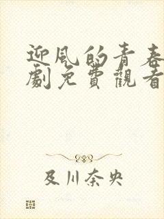 迎风的青春电视剧免费观看完整版高清