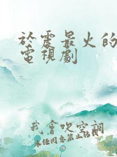 于震最火的十部电视剧