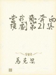 当我飞奔向你电视剧第21集免费观看