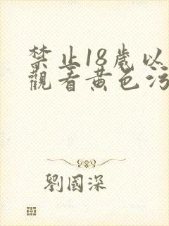 禁止18岁以下观看黄色污污视频网站