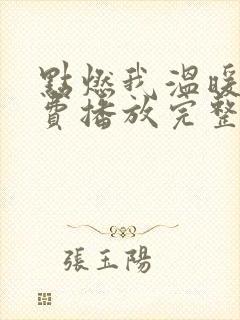 点燃我温暖你免费播放完整版下载