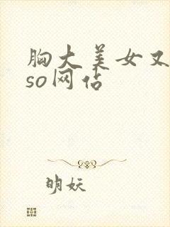 胸大美女又黄又so网站