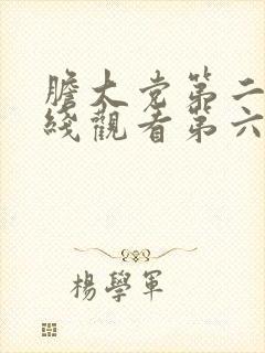 胆大党第二季在线观看第六集