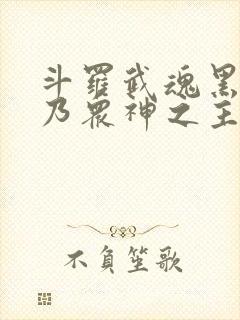 斗罗武魂黑龙吾乃众神之主免费阅读小说